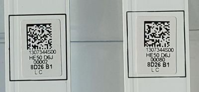 KIT DE LED´S ((NUEVOS)) PARA TV HISENSE ((2 PIEZAS)) / NUMERO DE PARTE LB500A5 V0 / HD500H1U91-T0L2+2023020102 / 1307344S00 / HE50 D6J / 00316 / HISENSE HD500H1U91 / PANEL HD500H1U91-T0L2\S0\SM\ROH / MODELOS 50A6K / 50A6KV - Imagen 3