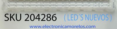 KIT DE LED´S ((NUEVOS)) PARA TV HISENSE ((2 PIEZAS)) / NUMERO DE PARTE LB500A5 V0 / HD500H1U91-T0L2+2023020102 / 1307344S00 / HE50 D6J / 00316 / HISENSE HD500H1U91 / PANEL HD500H1U91-T0L2\S0\SM\ROH / MODELOS 50A6K / 50A6KV
