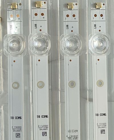 KIT DE LED´S (( NUEVOS )) PARA TV HISENSE (( 4 PZ )) NUMERO DE PARTE JL.D50081330-003CS-M_V02 / HD500Y1U61-T0L6+2021041501 / 1258745 / HE211225 / 04348J / PANEL HD500Y1U61-T0L6\GM\CKD3A\ROH / MODELO 50R7G5 / 100012585 - Imagen 2