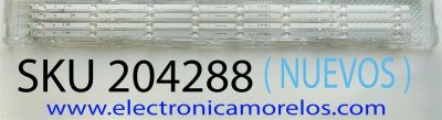 KIT DE LED´S (( NUEVOS )) PARA TV HISENSE (( 4 PZ )) NUMERO DE PARTE JL.D50081330-003CS-M_V02 / HD500Y1U61-T0L6+2021041501 / 1258745 / HE211225 / 04348J / PANEL HD500Y1U61-T0L6\GM\CKD3A\ROH / MODELO 50R7G5 / 100012585