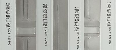 KIT DE LED'S ((NUEVOS)) PARA TV HISENSE ((4 PIEZAS)) / NUMERO DE PARTE SVH500AK9 / HD500Y1U52-T0LB / ZD_SSC_D500_4X10_01_TDE30_V2.00_20211209 / HD500Y1U52-T0LB+2021120902+SVH500AK9+ZDJG / 1275211500 / HE230324 / 102165 Z / MODELO 50C350LU - Imagen 4