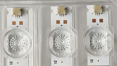 KIT DE LEDS NUEVOS PARA TV HISENSE ORIGINAL 3 PIEZAS / NUMERO DE PARTE LB58007 V0 / HD580X1U91-L1 / 2019080101 / 1234685 / HE58B86 / 036259C36 B1 / PANEL HD580X1U91-L1 / CV580U1-F01 / CV580U1-T01 / MODELOS 58H6500G / 58R6E3 - Imagen 4