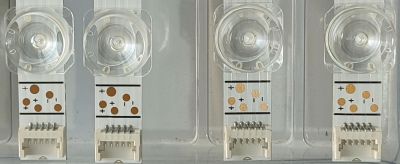 KIT DE LED´S (( NUEVOS )) PARA TV HISENSE (( 5 PZ )) NUMERO DE PARTE LB60018 V0 / HD600Y1U41-L1+2020092901 / 1251061 HE60821 24444 7B26 B1 / MODELO 60A6G - Imagen 2