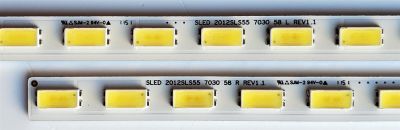 KIT DE LED'S PARA TV SONY ((2 PIEZAS)) / NUMERO DE PARTE 2012SLS55 / SLED 2012SLS55 7030 58 L REV1.1 / SLED 2012SLS55 7030 58 R REV1.1 / LJ64-03374A / PANEL LTY550HJ04-A01 / MODELO KDL-55EX640 - Imagen 2