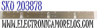 BARRA DE LED'S PARA MONITOR SAMSUNG / NUMERO DE PARTE BN96-52417A / BN61-17475A / L1_S70A_M70A C2_CFM_S22(3) R1.0_V5P_100 LM41-01080A / C / SMC315A49_3030YR / 66LEDS_REV1.0_200901 / SN315GT01-1 VER.1.0 / MODELOS LS32AM702UNXZA XB02 / LS32AM500NNXZA