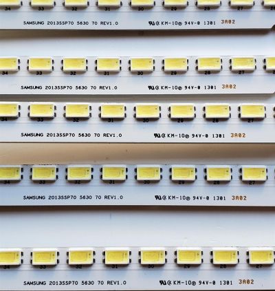KIT DE LED'S PARA TV SHARP ((6 PIEZAS)) / NUMERO DE PARTE 2013SSP70 5630 70 REV1.0 / PANEL JE695D3HB1 / JE695D3H1AZ / JE695D3HB10R / JE695D3HB1AV / MODELOS LC-70LE55U / LC-70UC30U / LC-70LE750U / LC-70LE857U / LC-70UQ17U - Imagen 2
