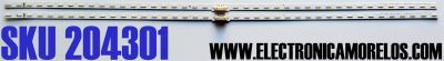 KIT DE LED'S PARA TV SAMSUNG 2 PIEZAS ORIGINALES / NUMERO DE PARTE BN96-50382A / L1_Q7060T_E0_DUM_S42(1)_R1.3_TC9_100_LM41-00844A / L1_Q7060T_E0_DUM_S42(1)_R1.2_TAU_100_LM41-00844A / MODELOS QN50LS03 / LH50QBR / LH50QMR / QN50Q6D / QN50Q60 / QN50Q60TBFXZA