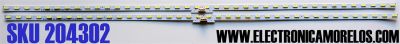 KIT DE LED'S PARA TV SONY ((2 PIEZAS)) / NUMERO DE PARTE LB49028 V0_02 / LB49029 V0_01 / PANEL'S YS9F049HNG01 / YM7F490HNG01 / MODELOS XBR49X800E / XBR-49X800E / XBR49X800H / XBR-49X800H