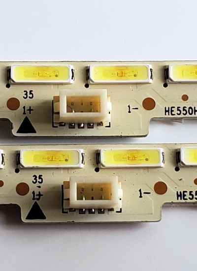 KIT DE LED'S PARA TV HISENSE ((2 PIEZAS)) / NUMERO DE PARTE HE550HF-B51 / RSAG7.820.5707 / RSAG7.820.5707 VER:A / PANEL HE550HF-B51(100)\S0 / MODELOS 55H6SG / 55K600GWUS - Imagen 2