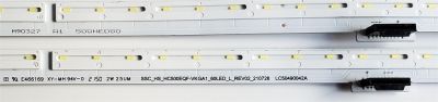 KIT DE LEDS ORIGINAL PARA TV LG 2 PIEZAS / NUMERO DE PARTE LC50490042A / LC50490043A / HC500EQF / SSC_HS_HC500EQF-VKGA1_60LED_L_REV02_210728 / SSC_HS_HC500EQF-VKGA1_60LED_R_REV02_210728 / MODELOS 50QNED80AQA / 50QNED80UQA - Imagen 2
