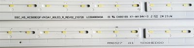 KIT DE LEDS ORIGINAL PARA TV LG 2 PIEZAS / NUMERO DE PARTE LC50490042A / LC50490043A / HC500EQF / SSC_HS_HC500EQF-VKGA1_60LED_L_REV02_210728 / SSC_HS_HC500EQF-VKGA1_60LED_R_REV02_210728 / MODELOS 50QNED80AQA / 50QNED80UQA - Imagen 3