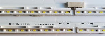 KIT DE LED'S PARA TV LG ((2 PIEZAS)) / NUMERO DE PARTE 6916L-3103A / 6916L-3104A / 6922L-0241A / PANEL LC49EQG (FL)(M3) / MODELO 49SK8000PUA - Imagen 3