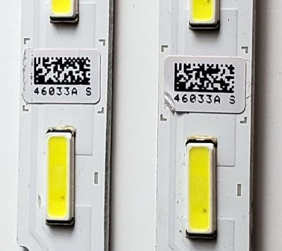 KIT DE LED'S PARA TV SAMSUNG ((2 PIEZAS)) / NUMERO DE PARTE BN96-46033A / LM41-00609A / L1_NU7.4/7.5_E5_CEM_S40(1)_R1.2_S1C_100-LM41-00609A / PANEL`S CY-NR055FGLV1H / CY-NR055FGHV1H / MODELOS UN55NU / UE55NU7 / LH55QBREB / UN55RU / MODELOS EN DESCRIPCION - Imagen 4