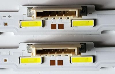KIT DE LED'S PARA TV SAMSUNG ((2 PIEZAS)) / NUMERO DE PARTE BN96-46033A / LM41-00609A / L1_NU7.4/7.5_E5_CEM_S40(1)_R1.2_S1C_100-LM41-00609A / PANEL`S CY-NR055FGLV1H / CY-NR055FGHV1H / MODELOS UN55NU / UE55NU7 / LH55QBREB / UN55RU / MODELOS EN DESCRIPCION - Imagen 3
