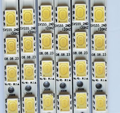 KIT DE LED'S PARA TV SAMSUNG ((6 PIEZAS)) / NUMERO DE PARTE SVS55_2ND_120HZ / LJ64-01744A / LJ64-01745A / LJ64-01746A / LJ64-01747A / PANEL LTF550HF04-A04 / MODELOS UN55B6000VM / UN55B7100W - Imagen 3