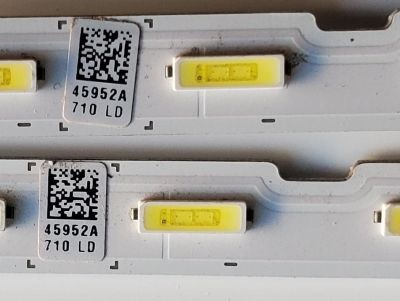 KIT DE LED'S PARA TV SAMSUNG ((2 PIEZAS)) / NUMERO DE PARTE BN96-45952A / V8N1-500SM0-R0 / BN61-15484A / V8N1-500SM0-R0 180322 / PANEL CY-NN050HGPV2H / MODELO UN50NU6900 / UN50NU6900FXZA YA02 - Imagen 4