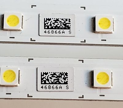 KIT DE LED'S PARA TV SAMSUNG ((2 PIEZAS)) / NUMERO DE PARTE BN96-46866A / LM41-00632A / L1_NU7.1/7.3 E8_CDM_S21(2) R1.0_S3L_100 / PANEL CY-NN058HGPV1H / CY-NN058HGNV2H / MODELO UN58RU7100 / UN58RU7100FXZA / UN58NU6080 / UN58NU6080FXZA - Imagen 2