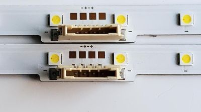 KIT DE LED'S PARA TV SAMSUNG ((2 PIEZAS)) / NUMERO DE PARTE BN96-46866A / LM41-00632A / L1_NU7.1/7.3 E8_CDM_S21(2) R1.0_S3L_100 / PANEL CY-NN058HGPV1H / CY-NN058HGNV2H / MODELO UN58RU7100 / UN58RU7100FXZA / UN58NU6080 / UN58NU6080FXZA - Imagen 3