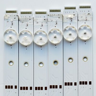 KIT DE LED'S PARA TV ONN ((6 PIEZAS)) / NUMERO DE PARTE LED55D12-ZC42AG-03D / 30355012004D / YSL-L E479275 / DISPLAY V550DJ2-Q01 REV.D1 / MODELO 100071701 ((55 PULGADAS)) - Imagen 5