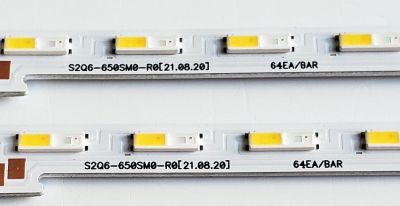 KIT DE LED'S PARA TV SAMSUNG QLED ((2 PIEZAS)) / NUMERO DE PARTE S2Q6-650SM0-R0 / BN96-54492A / PANEL CY-QA065HGXV1H / MODELOS QN65Q6 / QE65Q6 / QA65Q6 / HG65Q60BAEUXEN / KQ65QB60AFXKR / MAS MODELOS EN DESCRIPCIÓN - Imagen 4