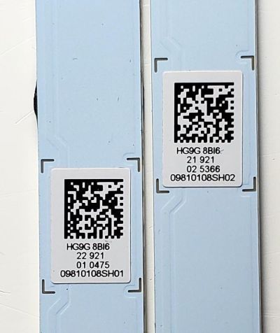 KIT DE LED'S PARA TV SAMSUNG ((2 PIEZAS)) / NUMERO DE PARTE TAN32044S / TAN32044S V1_02 / TAN32044S V0_02 / 94V-0 E349376 HY-AI 81075 / 09810108SH01 / 09810108SH02 / MODELOS UN32M4500 / UN32M4500BFXZA / UN32M4500BFXZC - Imagen 2