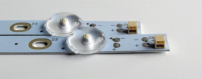 KIT DE LED'S PARA TV SAMSUNG ((2 PIEZAS)) / NUMERO DE PARTE TAN32044S / TAN32044S V1_02 / TAN32044S V0_02 / 94V-0 E349376 HY-AI 81075 / 09810108SH01 / 09810108SH02 / MODELOS UN32M4500 / UN32M4500BFXZA / UN32M4500BFXZC - Imagen 5