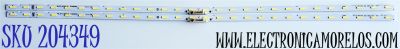 KIT DE LED'S PARA TV SAMSUNG ((2 PIEZAS)) / NUMERO DE PARTE BN96-45954A / BN9645954A / 43''-NEW EDGE-28EA-180223-7020-ANODE / 43''-NEW EDGE-28EA-180223-7020 / E306084 / PANEL'S CY-NN043HGNV1H / CY-NN043HGEVMH / MODELO UN43RU7100