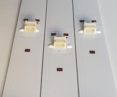 KIT DE LED'S PARA TV WESTINGHOUSE ((3 PIEZAS)) / NUMERO DE PARTE 261501013350 / 06-43T680-3030-0D35-3X7-V1-210413 / E503117 / 230101024510 / PANEL HK430WLEDM-JH4KH / DISPLAY PT430GT01-3 VER.1.0 / MODELOS WR43UX4210 / WR43UT4210 / WR43UT4212 - Imagen 3