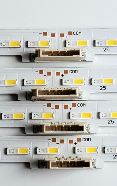 KIT DE LED'S PARA TV SAMSUNG QLED ((4 PIEZAS)) / NUMERO DE PARTE BN96-50387A / STC820A10 / Q60/70T_STC820A10_7020_2iN1_BLUE_46LED_REV2.0_200302 / Q60/70T_STC820A10_7020_21N1 / Q60/70T_STC820A10_7020_2iN1_BLUE_46LED_REV1.0_191107 / MODELOS QN82Q7 / QN82Q6 - Imagen 4