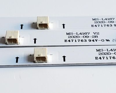 KIT DE LED'S PARA TV WESTINGHOUSE ((3 PIEZAS)) / NUMERO DE PARTE MS-L4167 V2 / LB-C430-G7N-F-K-7-12-X1 / E471763 94V-0 / PANEL C430Y19-5C / DISPLAY PT430CT02-4 VER1.1 / MODELO WR43FX2212 - Imagen 2