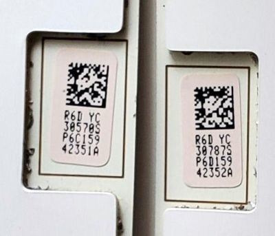 KIT DE LED'S PARA TV SAMSUNG ((2 PIEZAS)) / NUMERO DE PARTE BN96-42351A / BN96-42352A / 65MU 7.8.9-90EA-L-170630 / 65MU 7.8.9-90EA-R-170630 / PANEL CY-UM065 / CY-SM065 / MODELOS UN65MU800D / UN65MU8000 / UN65MU850D / UN65MU8500 / UN65MU9000 - Imagen 2