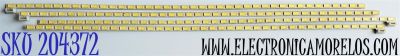 KIT DE LED'S PARA TV VIZIO ((4 PIEZAS)) / NUMERO DE PARTE 650TA05 V0 / 650TA05 V1 / PANEL T650HVJ02.1 / MODELO M651D-A2 / M651D-A2R LWJAOFDP