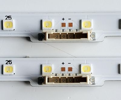 KIT DE LED'S PARA TV SAMSUNG ((2 PIEZAS)) / NUMERO DE PARTE BN96-48109A / 19Y_Q60_STC550AZ8_3030F_Blue_52ea_Rev2.0_181112 BN96-48109A / STC550AZ8 / PC65495A / E320262 / PANEL CY-RR055FGLV1H / MODELO QN55Q60 / QN55Q60RAFXZA FA01 - Imagen 4