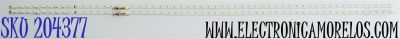 KIT DE LED'S PARA TV SAMSUNG ((2 PIEZAS)) / NUMERO DE PARTE 52596A / BN96-52596A / LM41-01043B/C / L1_AU8/9K DFM_S56(1)_R1.2 V18_100 LM41-01043B/C / LM41-01043B / LM4101043 / E306084 / PANEL CY-SA060HGSV1H / MODELOS UN60AU / UN60AU8000 / UE60AU8000