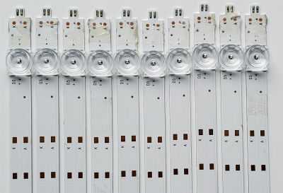 KIT DE LED'S PARA TV ONN ((10 PIEZAS)) / NUMERO DE PARTE LED55D05A-ZC29AG-02D / 30355005214D / E78030 94V-0 / 5500M005 / 210731BF3 / MODELO 100012586 ((55'' PULGADAS)) - Imagen 2