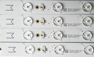 KIT DE LED'S PARA TV TCL ((10 PIEZAS)) / NUMERO DE PARTE 50HR330M08 / 50S535 / 50HR330M08A2 V0 (L) LC8A03U3C / B0101-000255 / 50HR330M08B2 V0 (M) LC8A03U3C / B0101-000256 / 50HR330M08C2 V0 (R) LC8A03U3C / B0101-000257 / MODELO 50S535 - Imagen 5