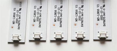 KIT DE LED'S PARA TV JVC ((5 PIEZAS)) / NUMERO DE PARTE MS-L3616 V3 / MS-L3616 / E479275 94V-0 / GAE BD00-155212-001G / M M204 A5 J 2K / DISPLAY HV550QUB-F1D / MODELO SI55URF - Imagen 2