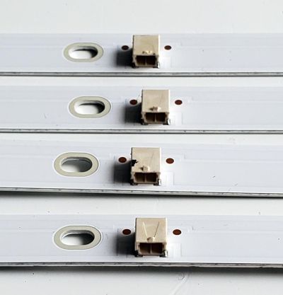 KIT DE LED'S PARA TV WESTINGHOUSE 4 PIEZAS ORIGINALES / NUMERO DE PARTE CRH-ZG50G7N3030080494KREV1.5 / 50G7N / YH-02 94V-0 E519757 / LB-C500-G7N-U-C-8-12-X9 / B230329A1Z / Y174-M01-JA-2 258618 / PANEL C500Y19-5C / DISPLAY HF500QUB-F20 / MODELO WR50UX4012 - Imagen 4