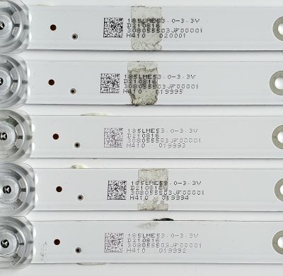 KIT DE LED'S PARA TV JVC ((5 PIEZAS)) / NUMERO DE PARTE JL.D55052330-006CS-M_V01 5.0 / 55T 55V 5*10 5S2P / JF-AL 94V-0 E493538 GD / 308055503JF00001 / 185LME53. 0-3.3V / D210816 / PANEL CX550DLEDM / DISPLAY ST5461D11-3 VER.2.1 / MODELO LT-55EC3512 - Imagen 4