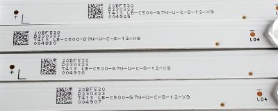 KIT DE LED'S PARA TV WESTINGHOUSE / PHILIPS ((4 PIEZAS)) / NUMERO DE PARTE JL.D50081330-002AS-M_V01 / E519757 / YH-02 94V-0 E519757 JX / 20BF530 / LB-C500-G7N-U-C-8-12-X9 / PANEL C500Y19-5C / DISPLAY HF500QUB-F20 / MODELOS 50PFL5756/F8 / WR50UX4012 - Imagen 4