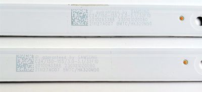 KIT DE LED'S PARA TV WESTINGHOUSE ((2 PIEZAS)) / NUMERO DE PARTE HK32D06-ZC62AG-03D / 303HK320082D / 2010093388 / 230101020080 / 211127AC07 / HK320M50 / PANEL HK315LEDM-JH800 / DISPLAY PT320AT03-1 VER.1.B / MODELO WD32HX1201 - Imagen 3