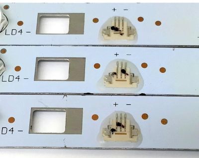 KIT DE LED'S PARA TV TCL ((3 PIEZAS)) / NUMERO DE PARTE GIC32LB27_LED3030_V0.6_20140820 / GIC32LB27 / 4C-LB3208-ZM3 / PANEL LVW320NDAL / ST3151A05-8 / MODELOS 32S3700 / 32S4610R / 32S3700TCA / 32S3700TAAA / 32S3700TBAA / 32S3700TCAA / 32S3700TCAAA - Imagen 3