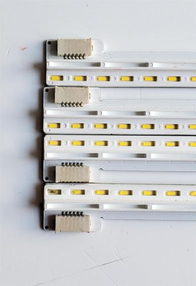 KIT DE LED'S PARA TV LG ((4 PIEZAS)) / NUMERO DE PARTE SSC_Y21_75NANO85_BOE_66LED_A BAR_REV01_200628 / SSC_Y21_75NANO58_BOE_66LED_B BAR_REV01_200628 / E469119 / MODELO 75NANO75SPA / 75NAN075SPA - Imagen 2