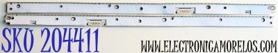 KIT DE LED'S PARA TV SAMSUNG ((2 PIEZAS)) / NUMERO DE PARTE BN96-42347A / BN96-42348A / 42347A / 42348A / PANEL'S CY-UM055FLLV4H / CY-SM055FLLV6H / MODELOS UN55MU / UA55MU / UE55MU / UA55MU7000 /  UA55MU7500 / UA55MU7700 / MAS MODELOS EN DESCRIPCIÓN