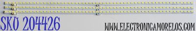 KIT DE LED'S PARA TV SHARP ((3 PIEZAS)) / NUMERO DE PARTE 2015SSP70 / LM41-00090T / SAMSUNG_2015SSP70_7030_54_3C_REV1.0_LM41-00090T / PANEL'S JE695D3HC502 / JE695D3HC50R / MODELOS LC-70C6600U / LC-70LE661U