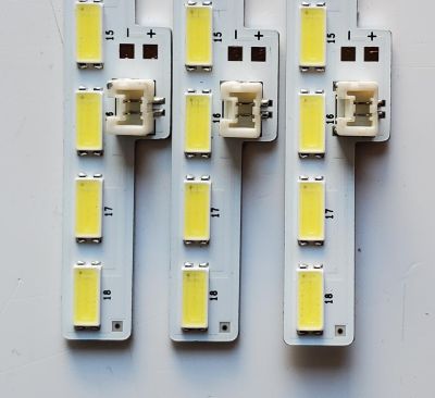 KIT DE LED'S PARA TV SHARP ((3 PIEZAS)) / NUMERO DE PARTE 2015SSP70 / LM41-00090T / SAMSUNG_2015SSP70_7030_54_3C_REV1.0_LM41-00090T / PANEL'S JE695D3HC502 / JE695D3HC50R / MODELOS LC-70C6600U / LC-70LE661U - Imagen 4