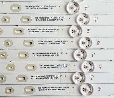 KIT DE LED'S PARA TV SANSUI ((10 PIEZAS)) / NUMERO DE PARTE SJ.CX.D5800501-3030FS-M / 1.14.MD580016 / 200628 / HBH-L1 / E493461 / CX.D580S03-24561-YY1002 / PANEL CX580DLED / DISPLAY CV580U1-T01 / MODELOS S58P28UA / SMT58F30UV2M1B1 / TF-LED58S06T2SU - Imagen 2