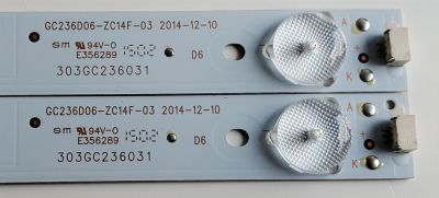 KIT DE LED'S PARA TV ELEMENT ((2 PIEZAS)) / NUMERO DE PARTE GC236D06-ZC14F-03 / 303GC236031 / 2010004819 / E356289 / 150110B3 / PANEL HV236WHB-N00 / MODELOS ELEFW247 / PLED2329A-C / PLED2329A-B - Imagen 3