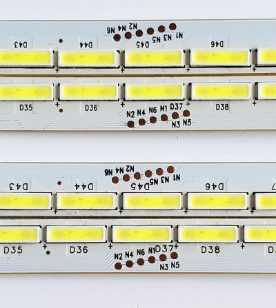 KIT DE LED'S PARA TV SHARP ((4 PIEZAS)) / NUMERO DE PARTE 6202B000B / 6202B000B4000 / 6202B000B5000 / 6202B000B6000 / 6202B000B7000 / E117098 / PANEL V750DK1-KS5 REV:F9 / MODELOS LC-75N620CU / LC-75N8000U / 75G6 / V750D - Imagen 4