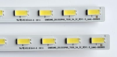 KIT DE LED'S PARA TV SHARP ((2 PIEZAS)) / NUMERO DE PARTE 2015SSP60 / SAMSUNG_2015SSP60_7030_54_3C_REV1.0_LM41-00090S / LM41-00090S / 2015SSP60_7030_54_3C_REV1.0_LM41-00090S / PANEL JE601D3HA10R / MODELO LC-60C6600U - Imagen 2